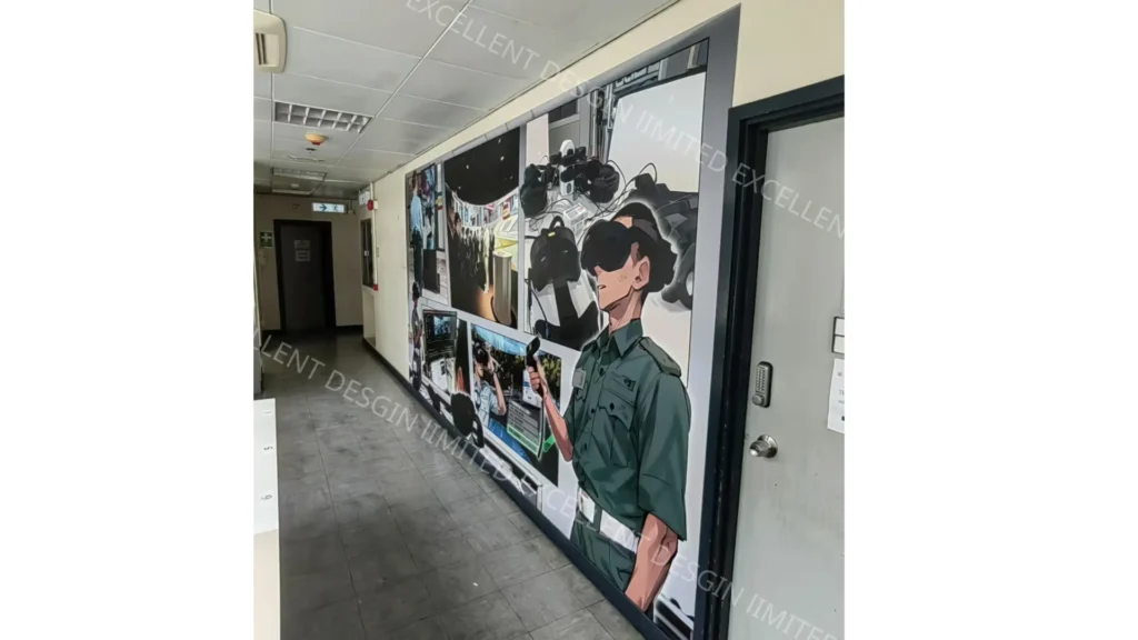 高清Foamboard噴畫細節