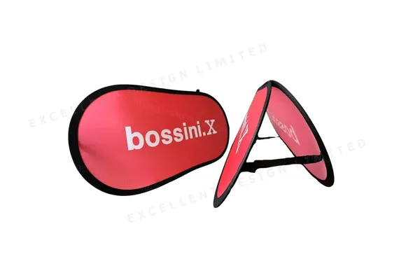 戶外體育賽事專用輕便摺疊廣告旗 (Pop-up Banner) - Excellent Design